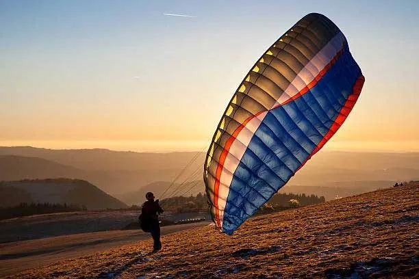 Wanderausrüstung für einen Ausflug in die Rhön