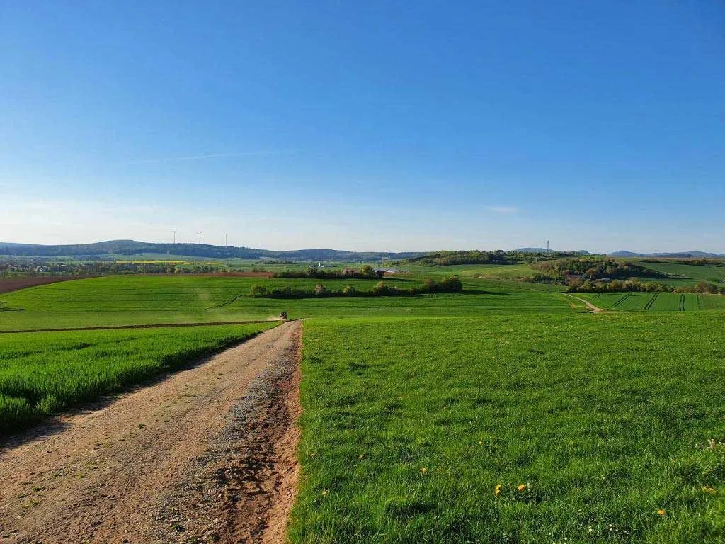 Landschaft der Rhön in der Umgebung des Hotels